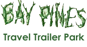 Logo, Bay Pines Travel Trailer Park